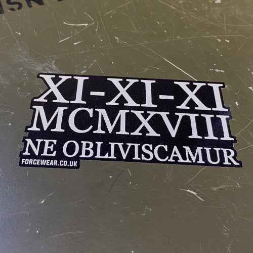 11.11.11 STICKER 155