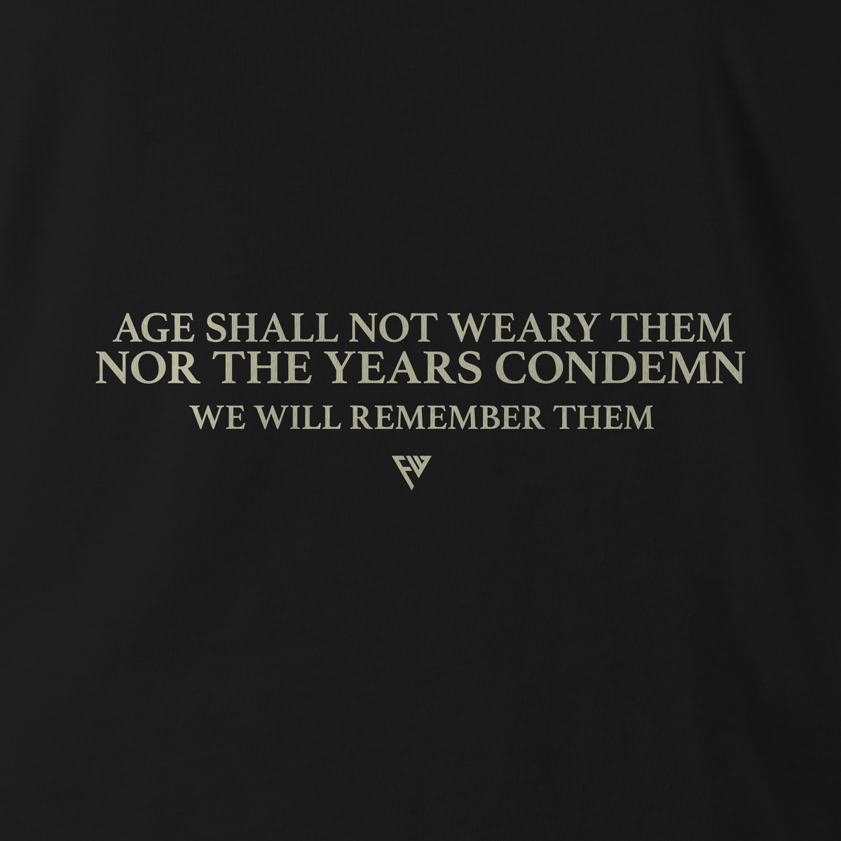 AGE SHALL NOT V2 HOODIE
