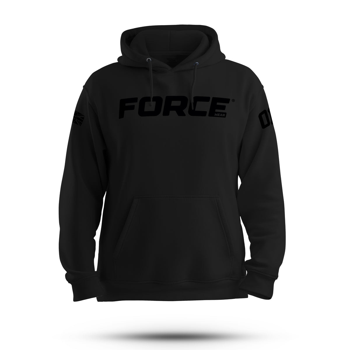 FORCE BLK ON BLK LTD ED HOODIE