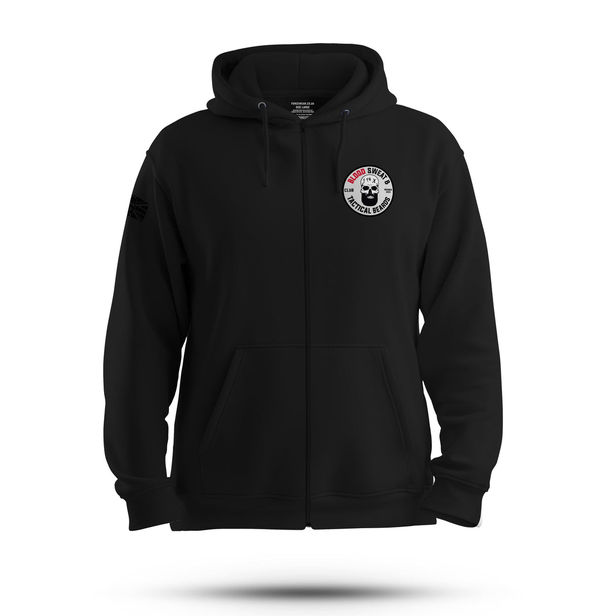 BLOOD, SWEAT & TACTICAL BEARDS MEMBERS CLUB ZIPPIE