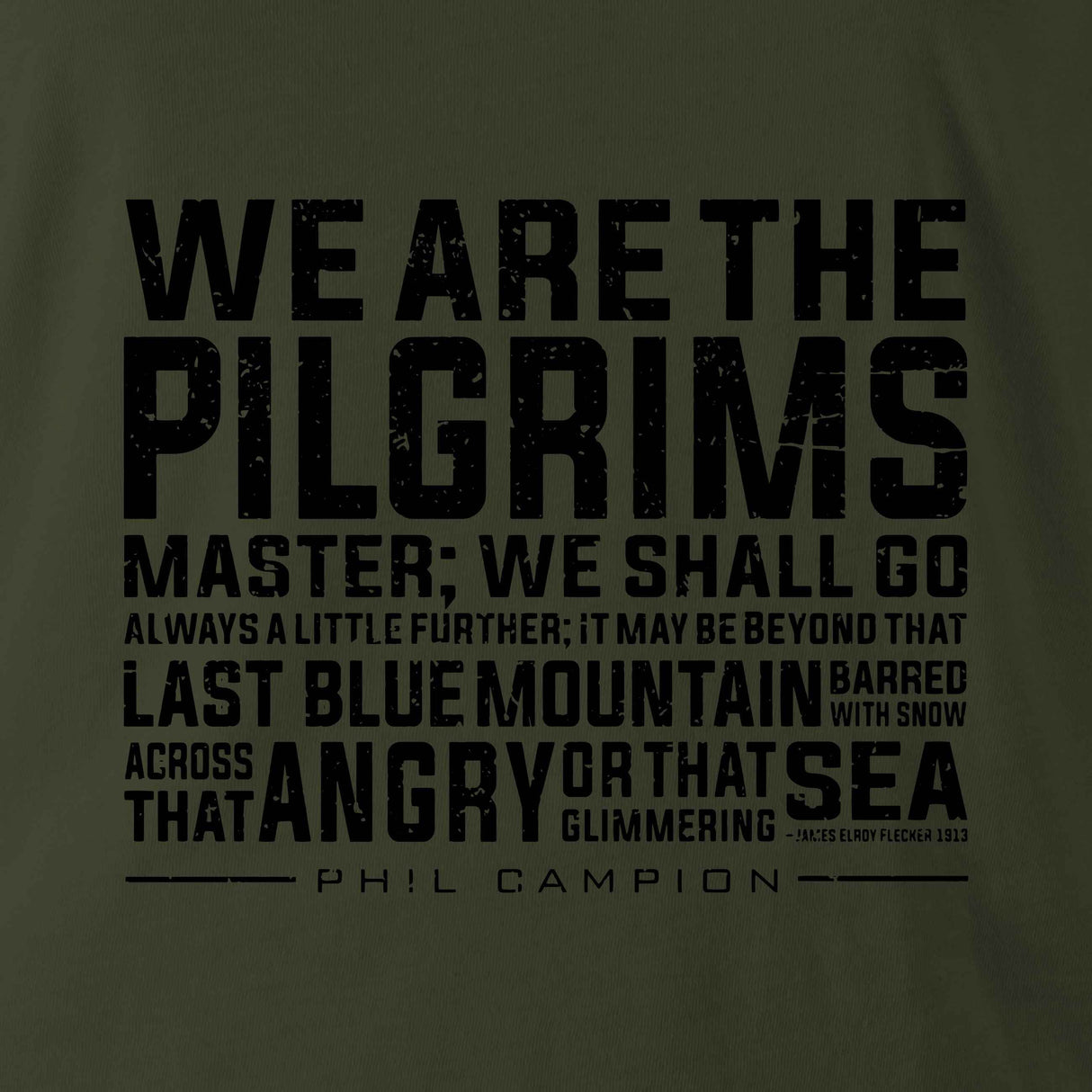 BORN FEARLESS WE ARE THE PILGRIMS T&B HOODIE