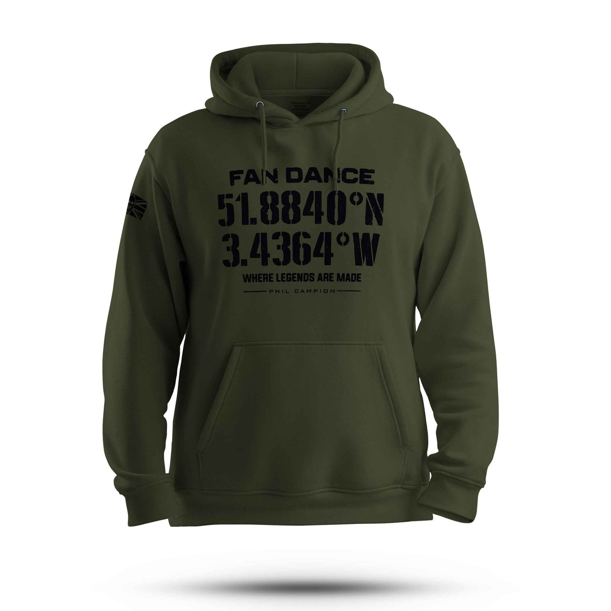 BORN FEARLESS WHERE LEGENDS ARE MADE HOODIE