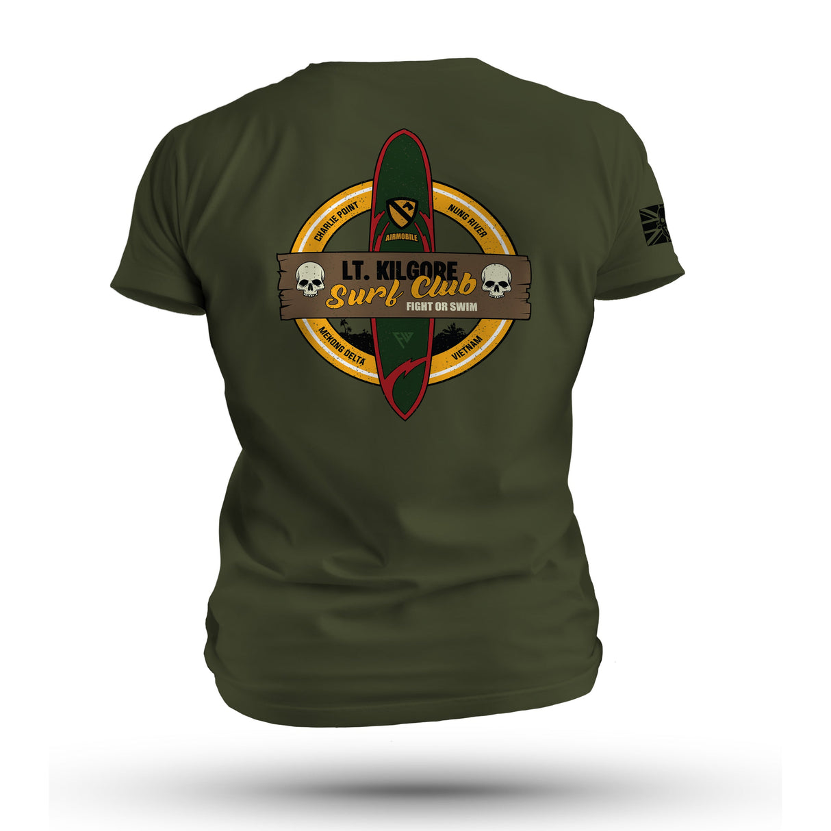 FIGHT OR SWIM TAG & BACK