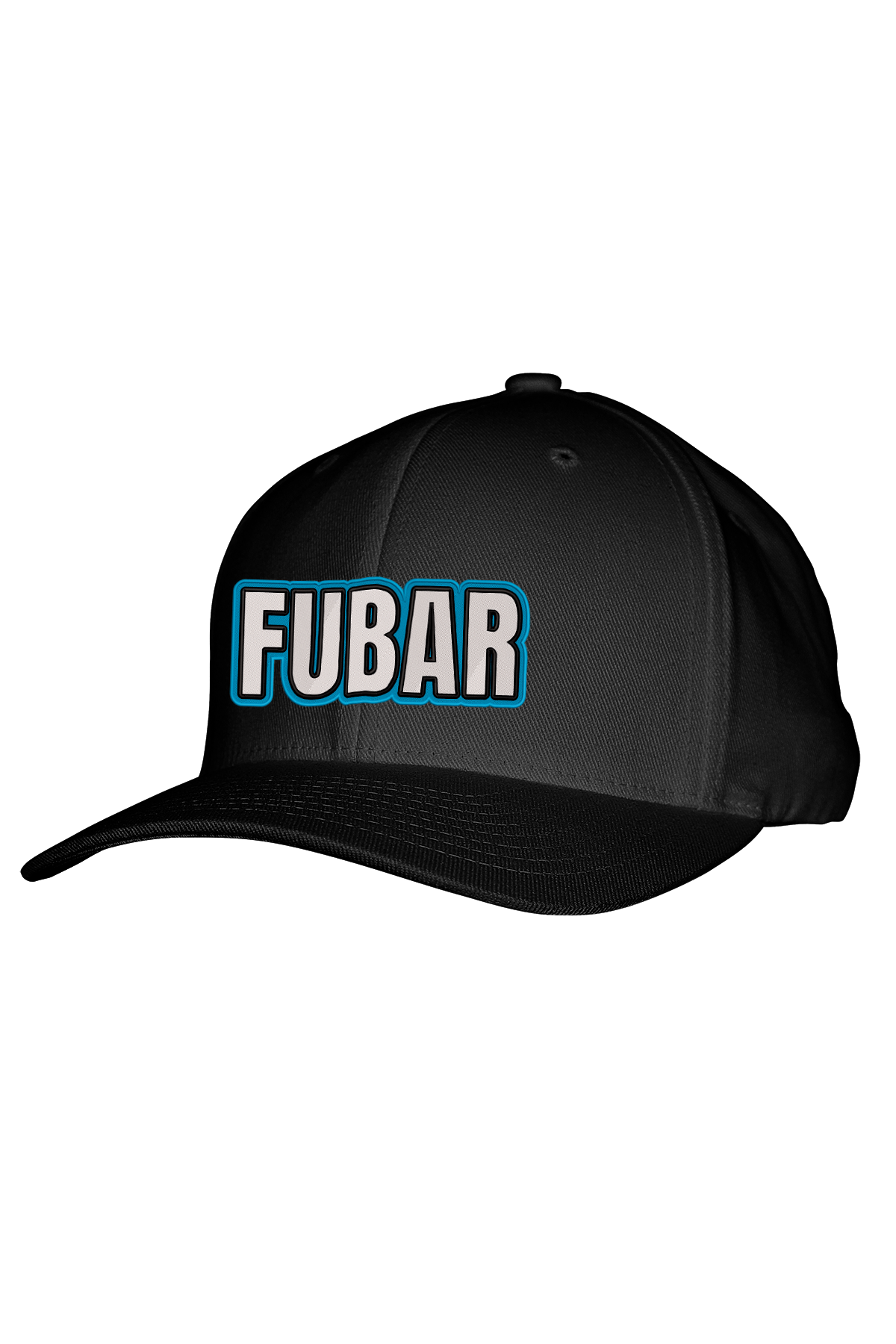 FUBAR BLUE STITCH-STYLE PATCH - FABRIC BACK SNAPBACK