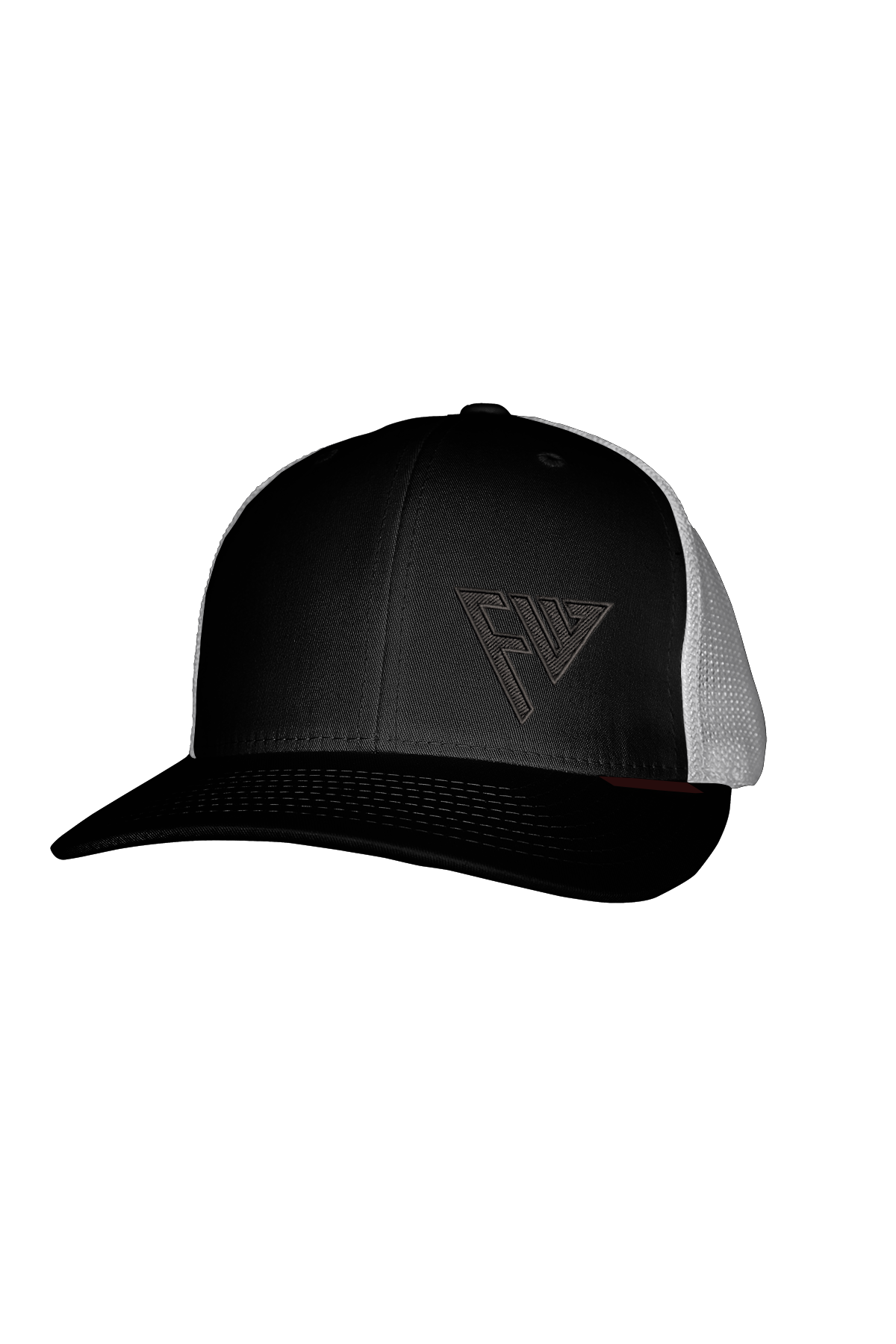 FW BLACK STITCH-STYLE - MESH BACK 2-TONE SNAPBACK