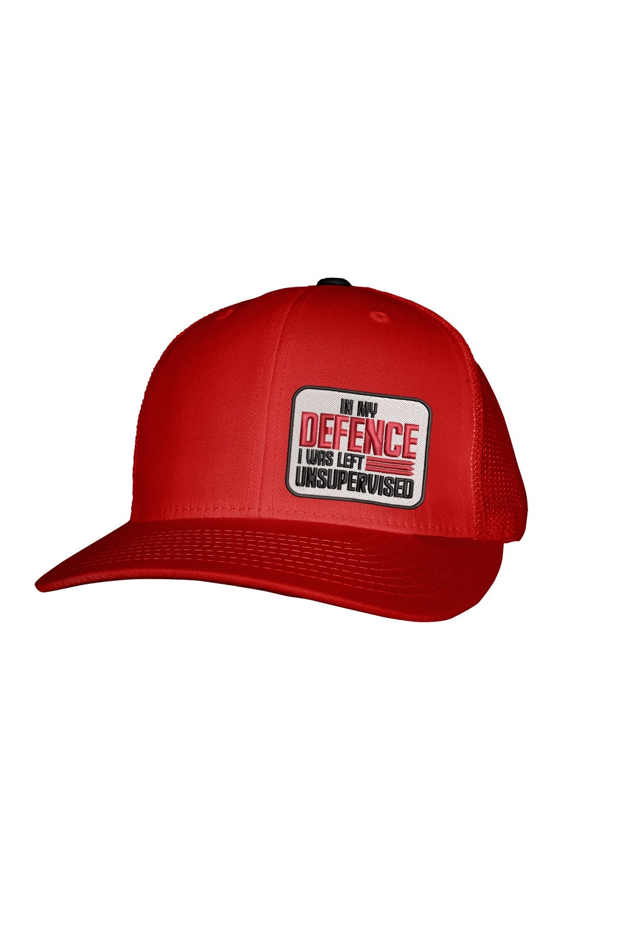 IN MY DEFENCE STITCH-STYLE - MESH BACK SNAPBACK