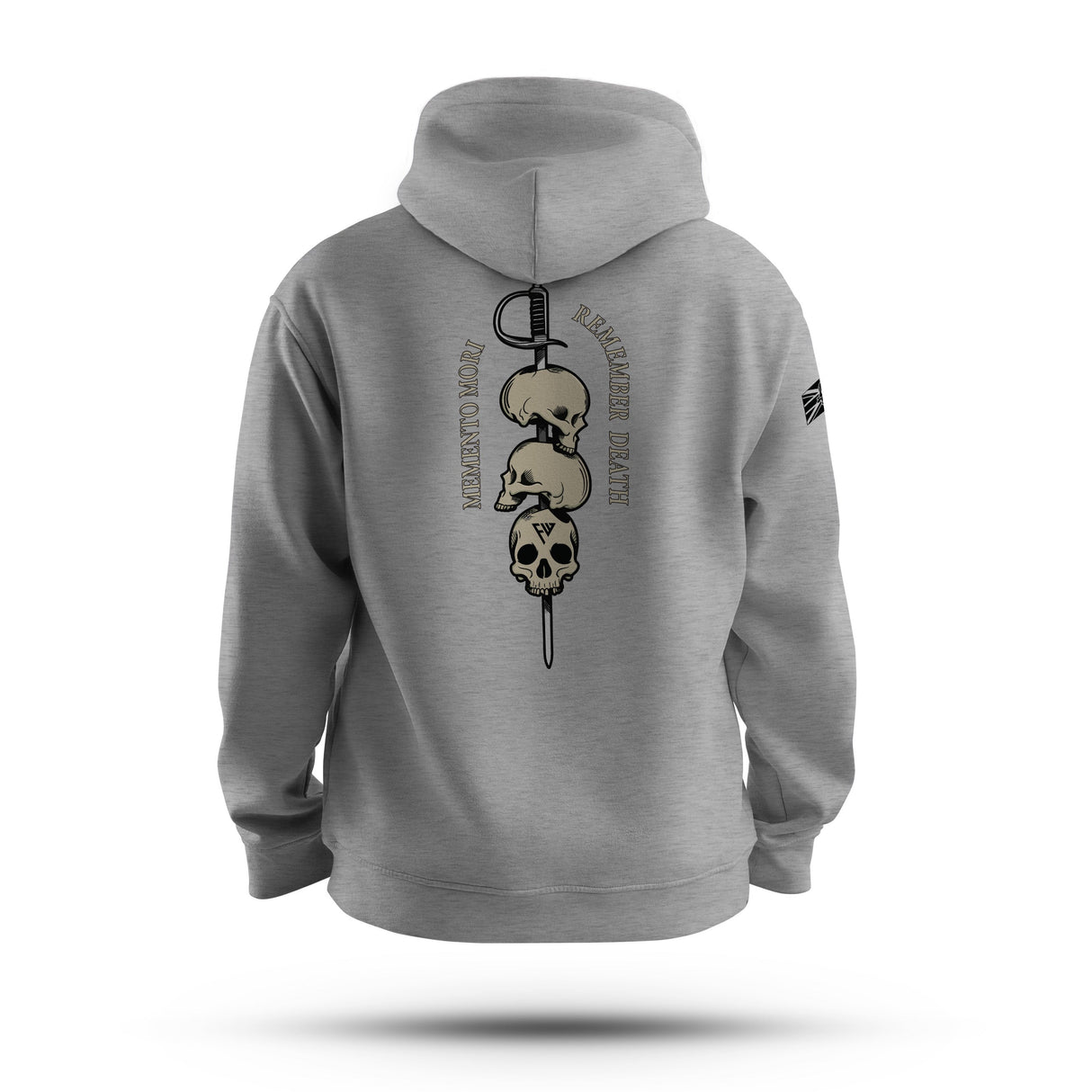 MEMENTO MORI TAG & BACK HOODIE