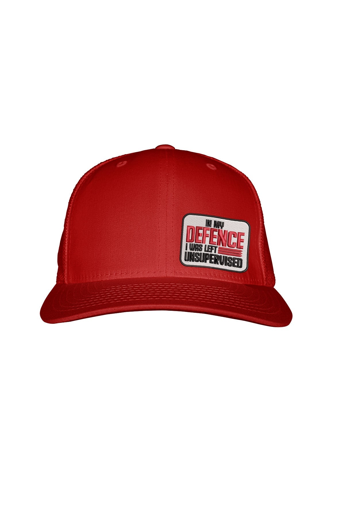 IN MY DEFENCE STITCH-STYLE - MESH BACK SNAPBACK