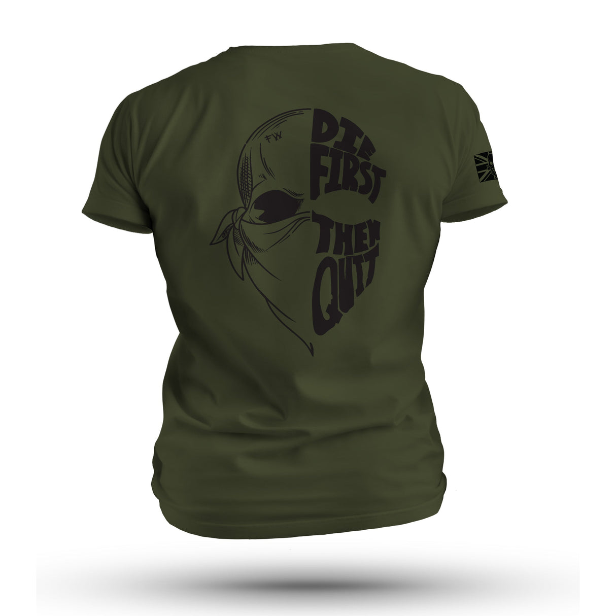 NEVER QUIT TAG & BACK
