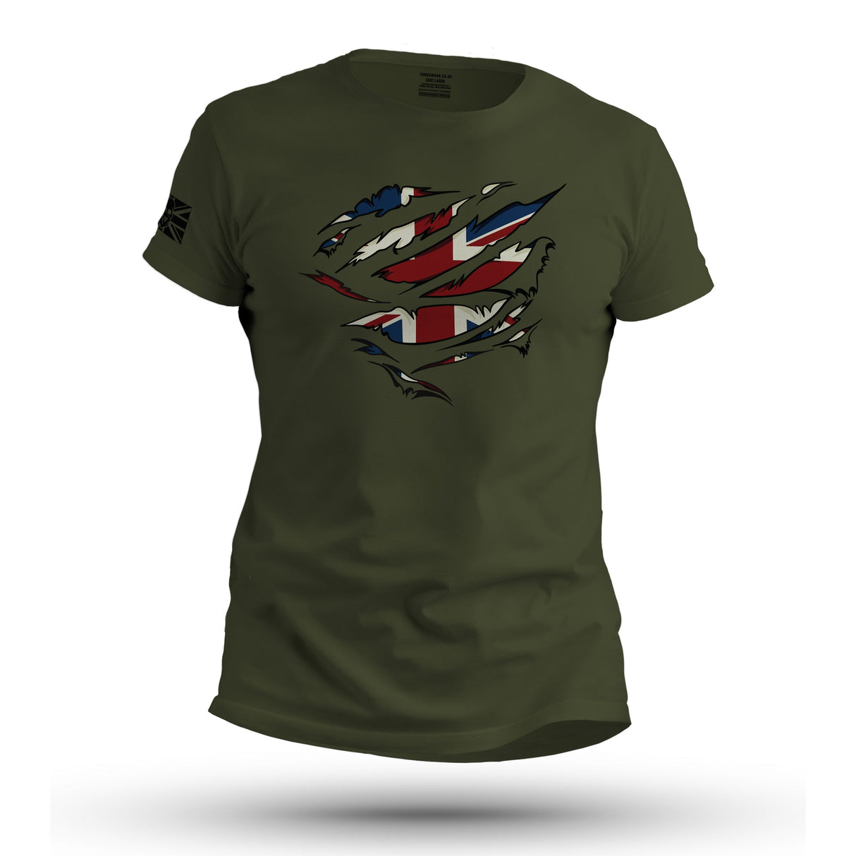 RIPPED UNION JACK FLAG
