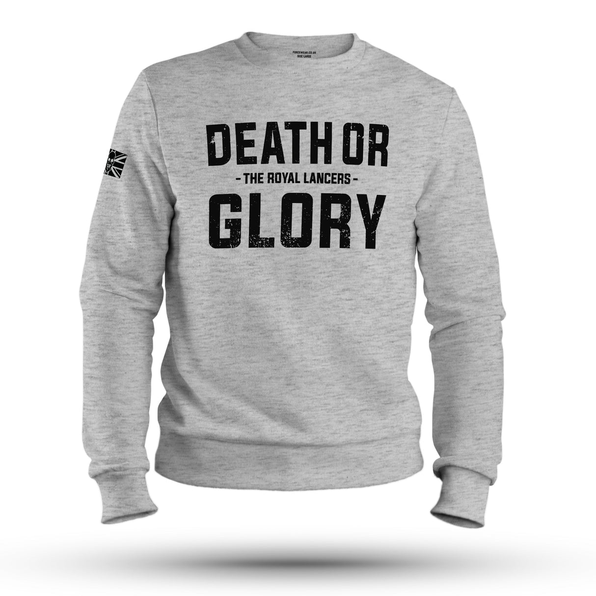 ROYAL LANCERS MOTTO (DEATH OR GLORY) SWEAT