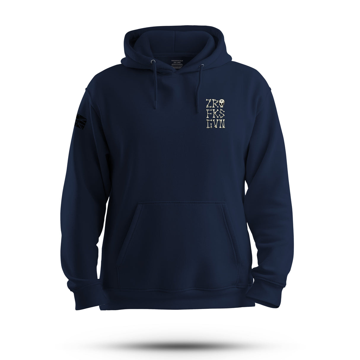 SKELETON ZRO FKS GVN HOODIE