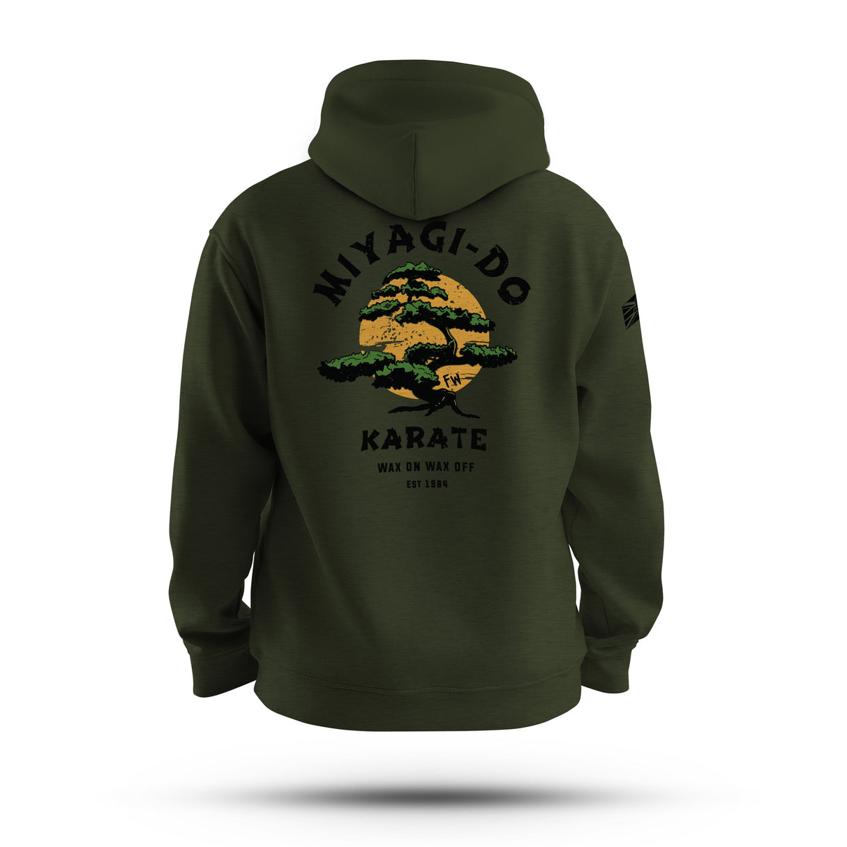 WAX ON WAX OFF TAG & BACK HOODIE
