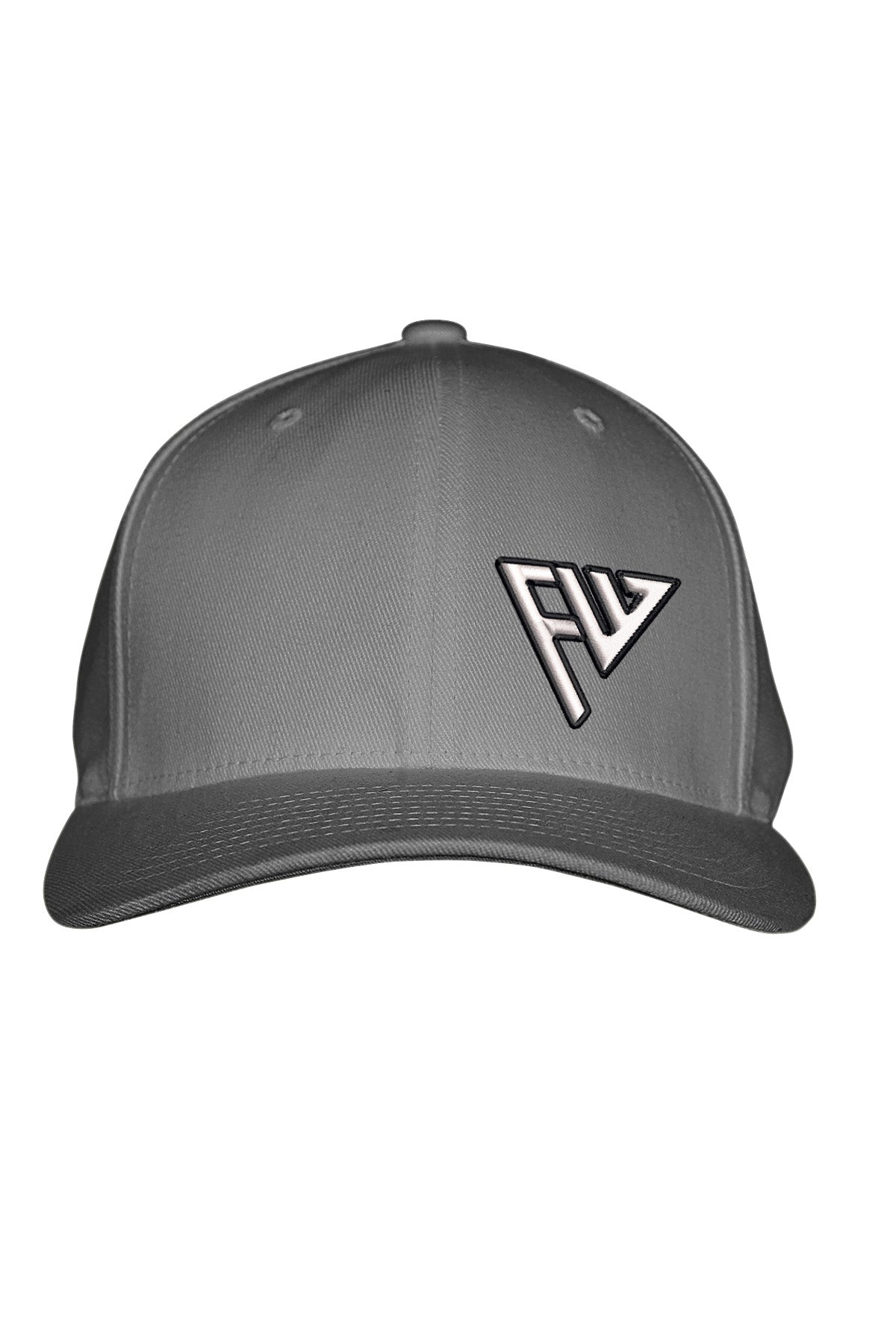 FW WHITE STITCH-STYLE - FABRIC BACK SNAPBACK