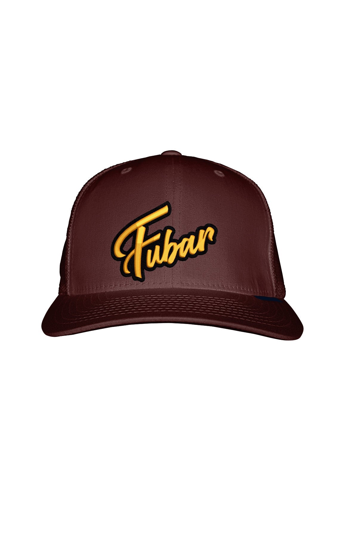FUBAR YELLOW STITCH-STYLE - MESH BACK SNAPBACK