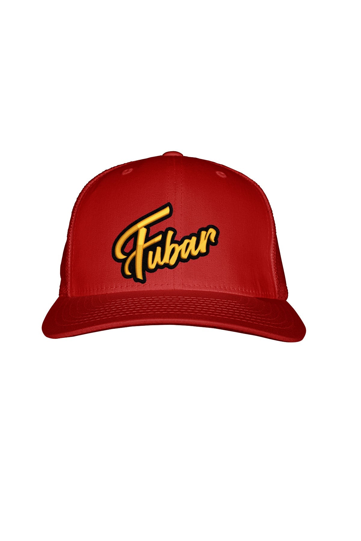 FUBAR YELLOW STITCH-STYLE - MESH BACK SNAPBACK