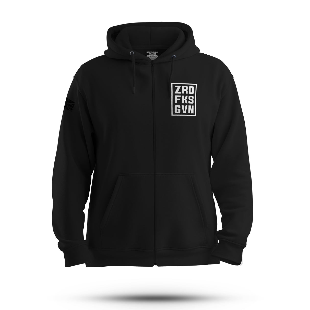 ZRO FKS GVN WHITE STAMP ZIPPIE
