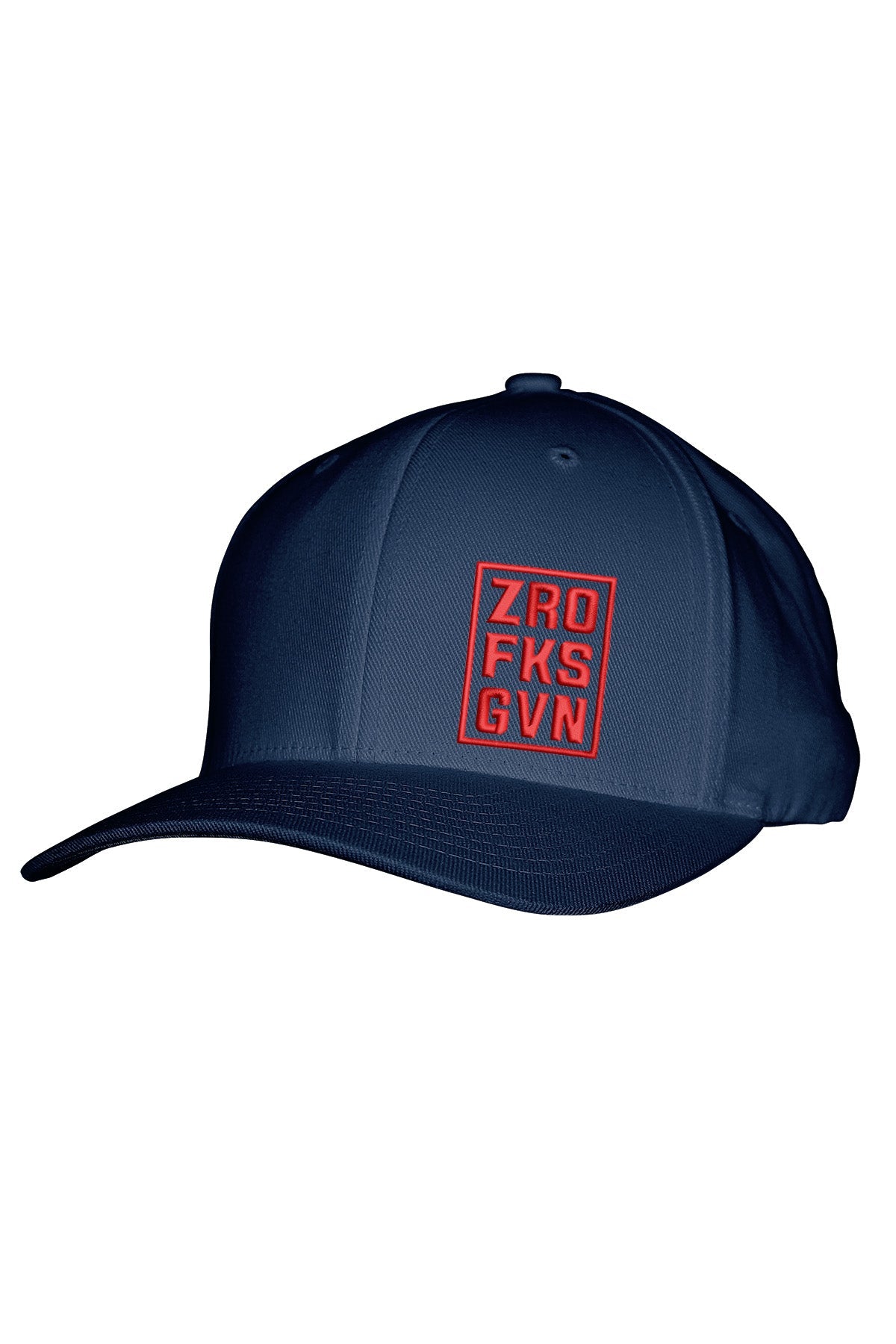 ZRO FKS GVN RED STITCH-STYLE - FABRIC BACK SNAPBACK