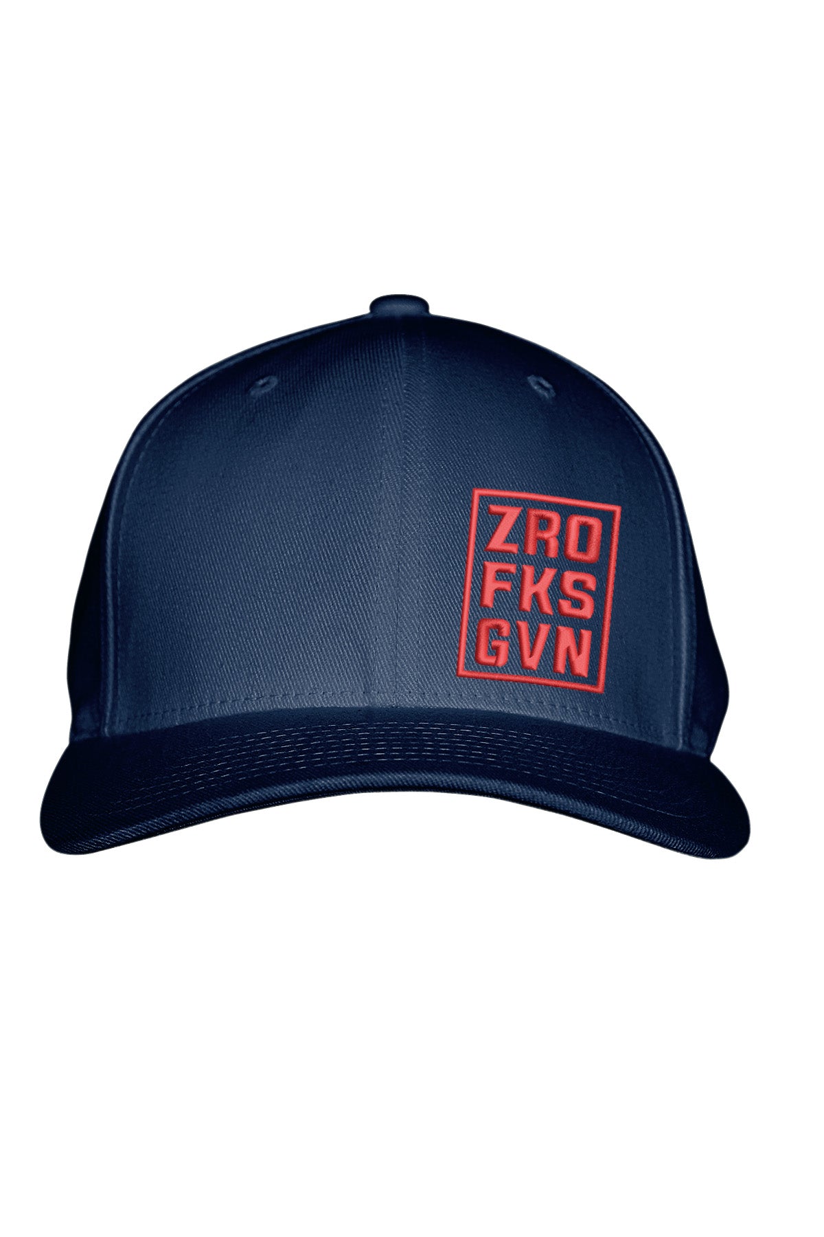 ZRO FKS GVN RED STITCH-STYLE - FABRIC BACK SNAPBACK