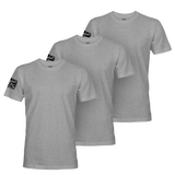 3 PACK BASE T-SHIRT / PT GREY