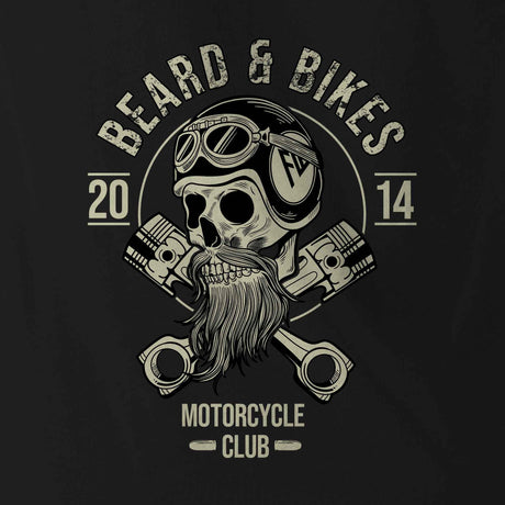 BEARD & BIKES BACK ONLY