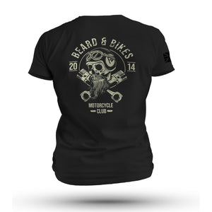 BEARD & BIKES BACK ONLY