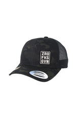 ZRO FKS GVN STITCH-STYLE PATCH - MESH BACK MULTICAM SNAPBACK