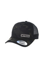 VETERAN STITCH-SYLE GREY PATCH - MULTICAM SNAPBACK