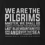BORN FEARLESS WE ARE THE PILGRIMS WHITE T&B HOODIE