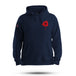 CHEST WOUND NVY HOODIE