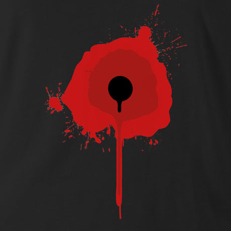 CHEST WOUND BLK SWEAT - Force Wear HQ