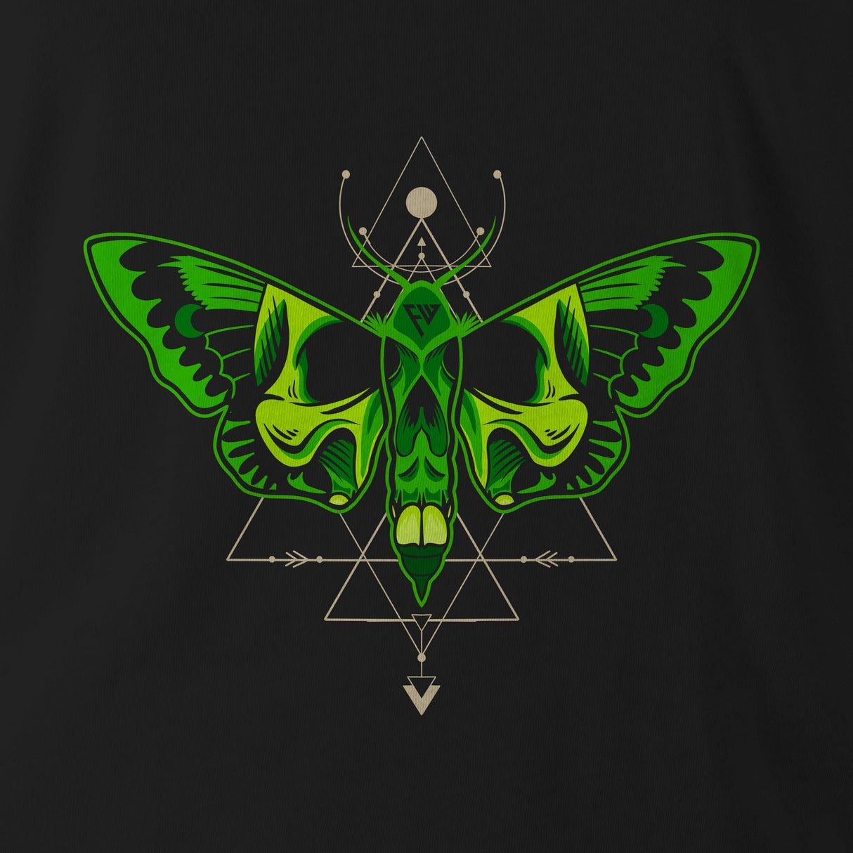 DEATHMOTH TAG & BACK - Force Wear HQ - T-SHIRTS