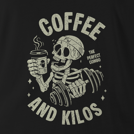 COFFEE AND KILOS TAG & BACK V2 HOODIE