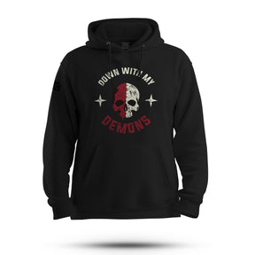 DOWN WITH MY DEMONS HOODIE - Force Wear