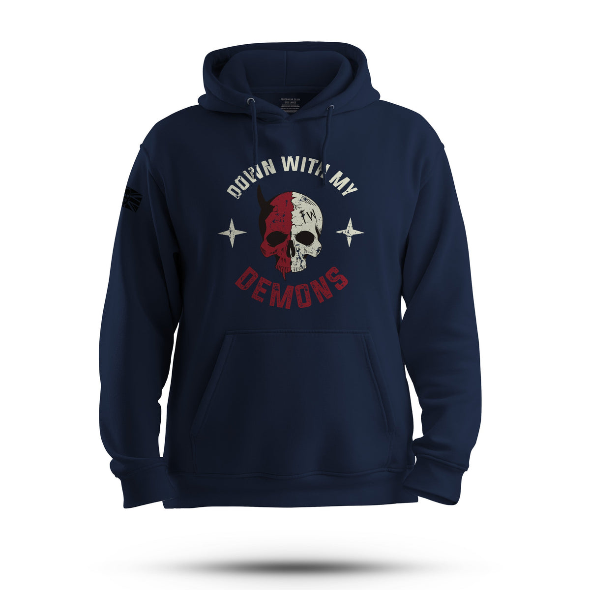 DOWN WITH MY DEMONS HOODIE - Force Wear
