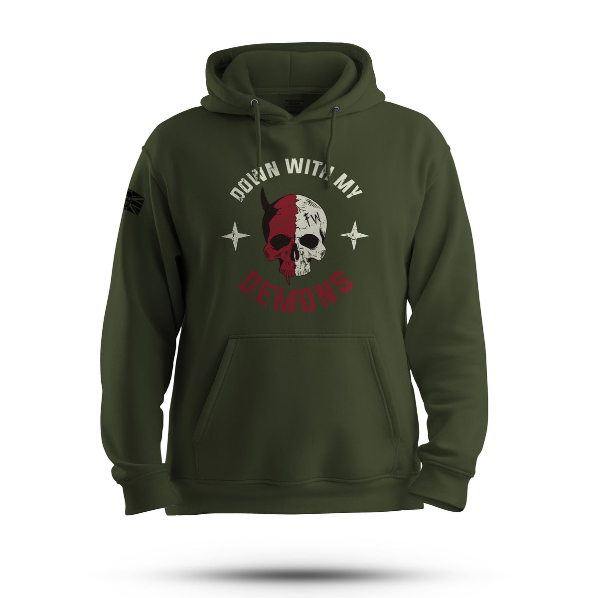 DOWN WITH MY DEMONS HOODIE - Force Wear