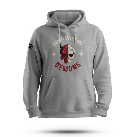 DOWN WITH MY DEMONS HOODIE - Force Wear