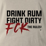 DRINK RUM, FIGHT DIRTY HOODIE