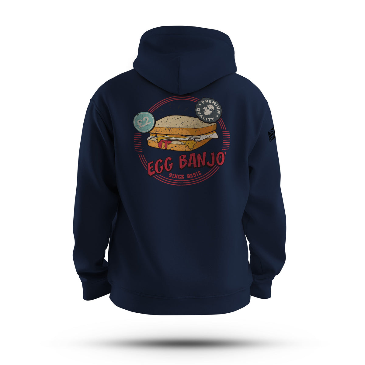 EGG BANJO TAG & BACK HOODIE - Force Wear