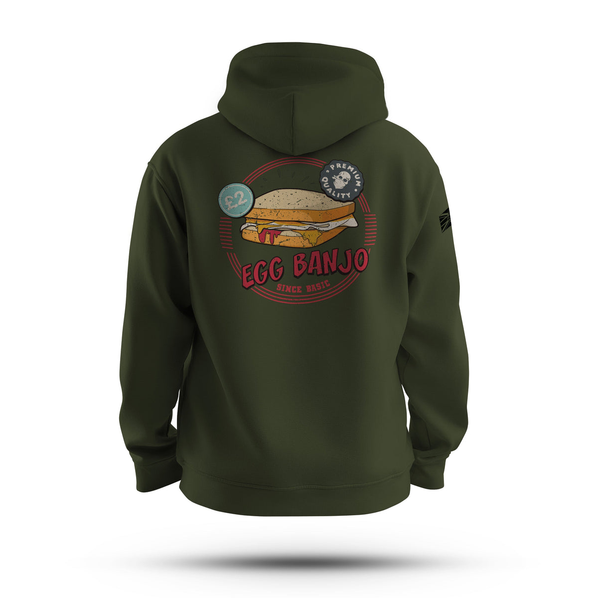 EGG BANJO TAG & BACK HOODIE - Force Wear