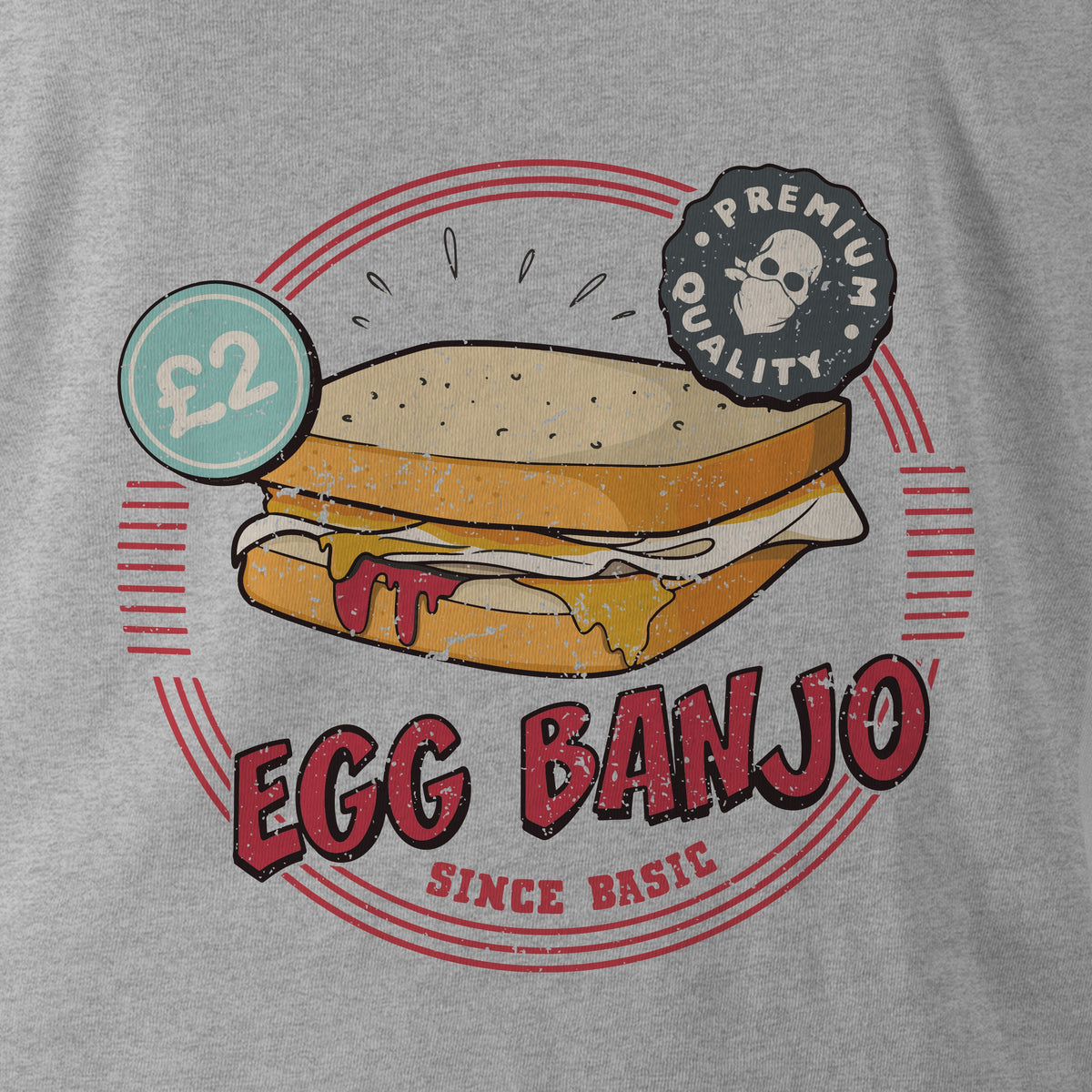 EGG BANJO TAG & BACK HOODIE - Force Wear
