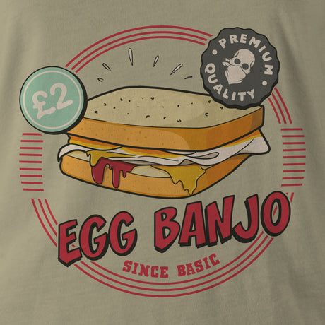 EGG BANJO TAG & BACK - Force Wear HQ - T-SHIRTS