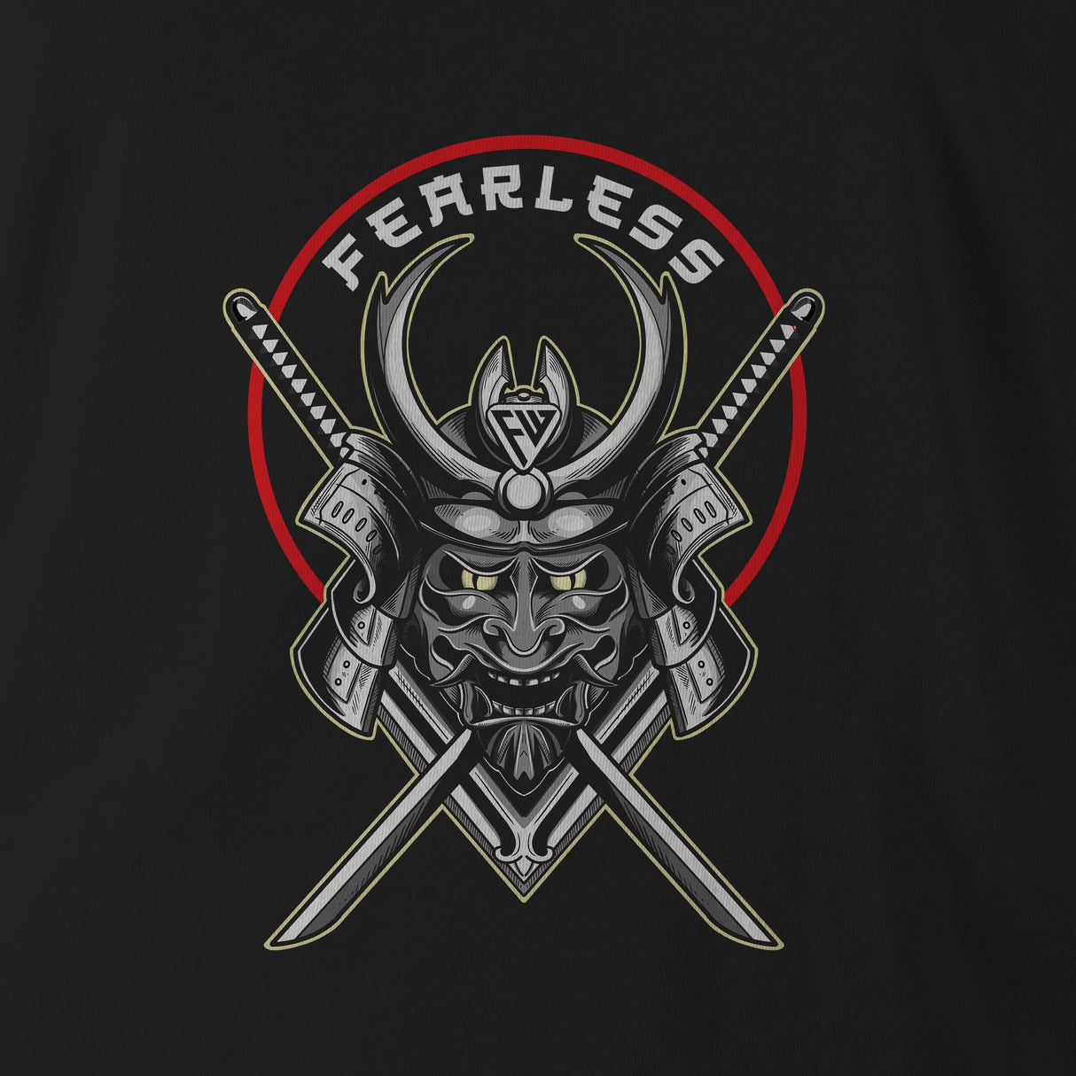 FEARLESS SAMURAI TAG & BACK HOODIE