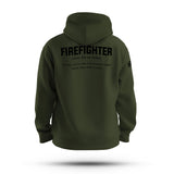 FIREFIGHTER TAG & BACK HOODIE