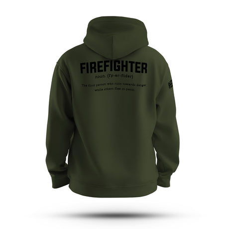 FIREFIGHTER TAG & BACK HOODIE