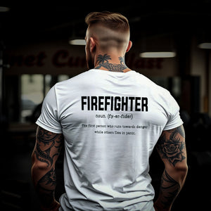 FIREFIGHTER TAG & BACK