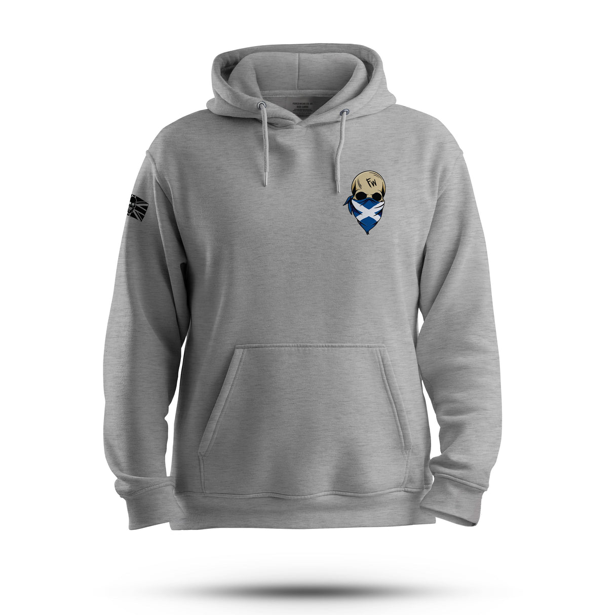 FW SKULL SCOTLAND HOODIE