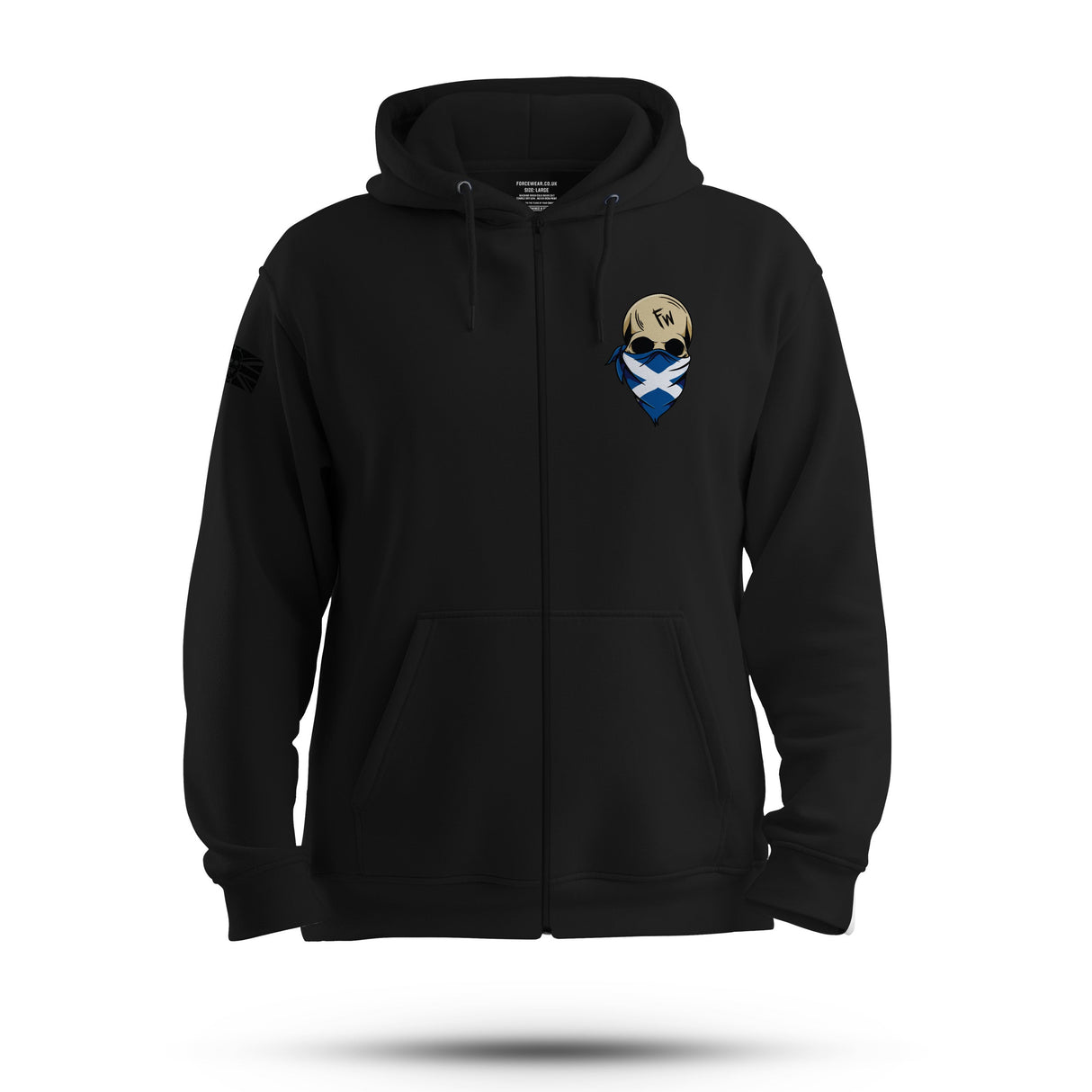 FW SKULL SCOTLAND ZIPPIE