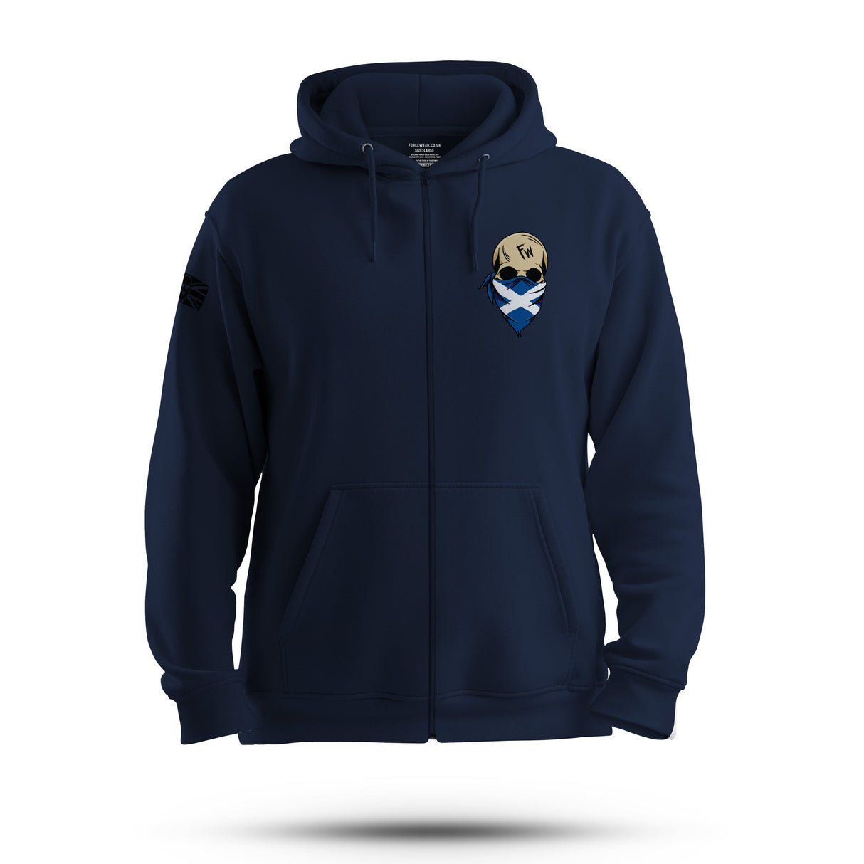 FW SKULL SCOTLAND ZIPPIE