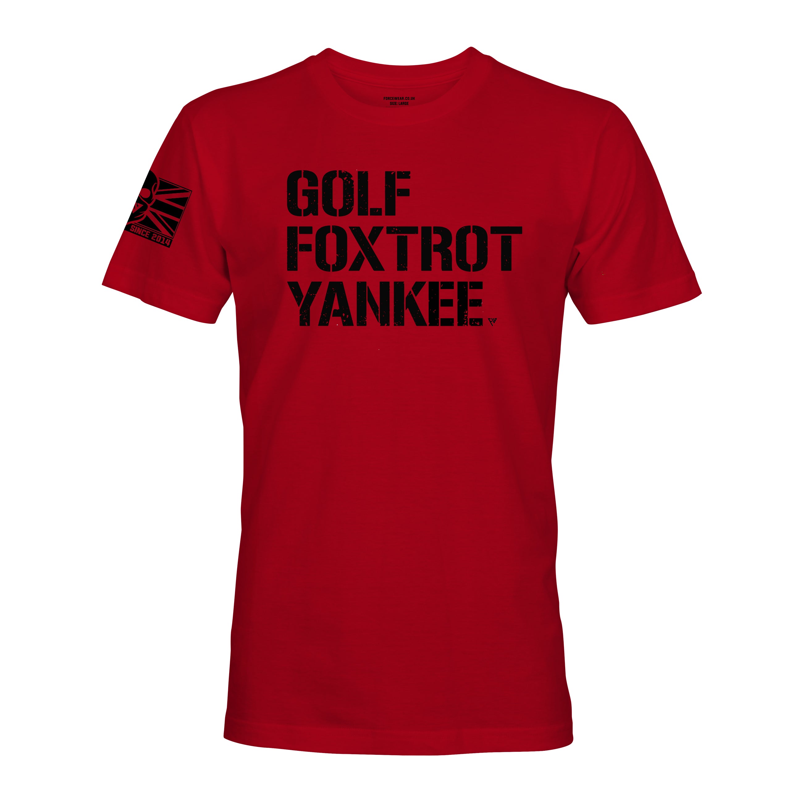 GOLF FOXTROT YANKEE T Shirt Military Veteran Force Wear